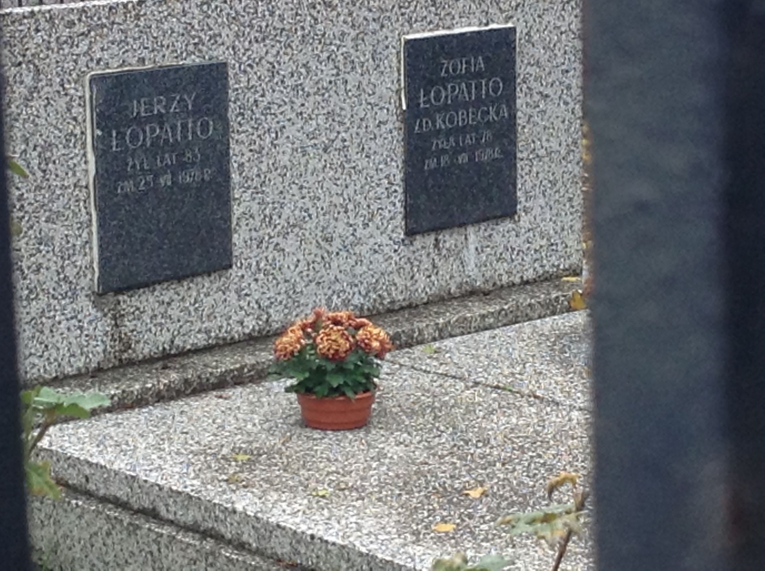 Tombes de Jerzy et Zofia