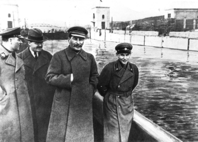Voroshilov, Molotov, Stalin,Yezhov