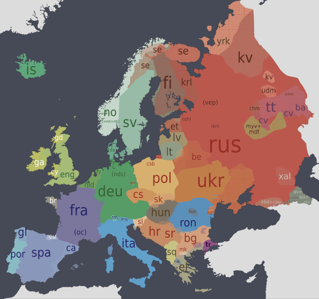 Langues en Europe